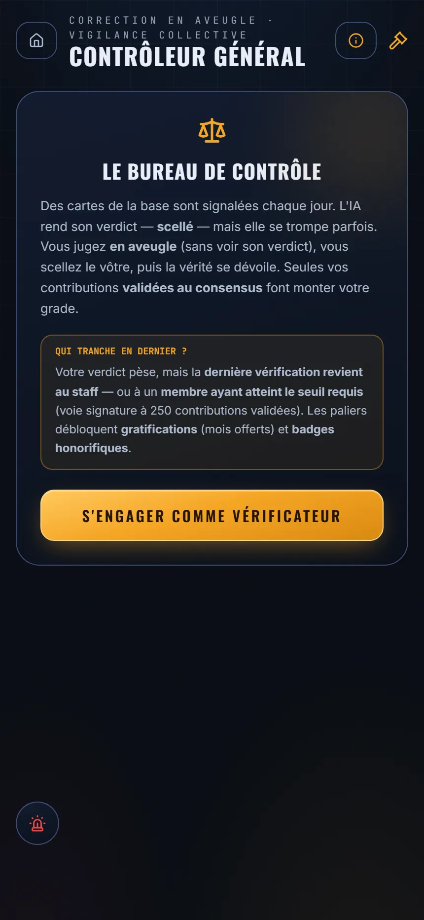L’espace Contrôleur Général et ses contributions examinées